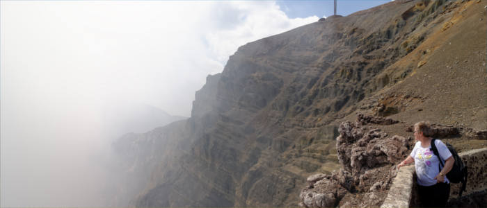 Masaya Volcano National Park - volcanic crater